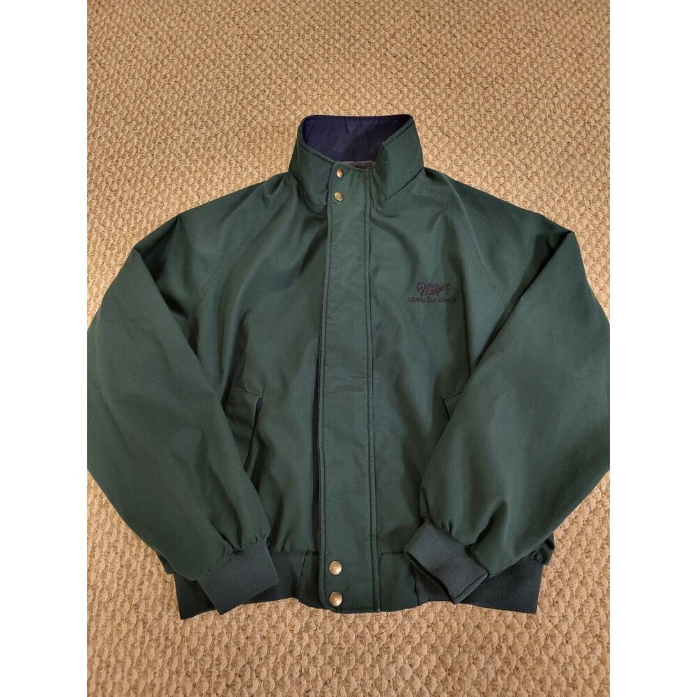 Miller Genuine Draft Vintage Swingstar. Made In The USA Mens Size XLARGE jacket